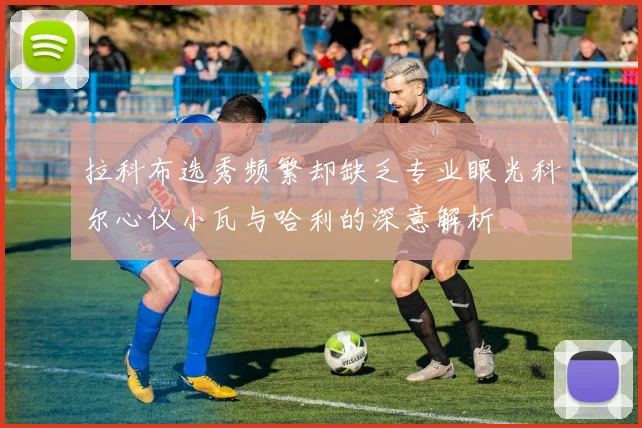 拉科布选秀频繁却缺乏专业眼光科尔心仪小瓦与哈利的深意解析